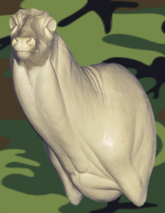 7-7123L Semi-Sneak Buck Shoulder