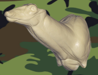 C159 Sneak Buck Shoulder Flehmening