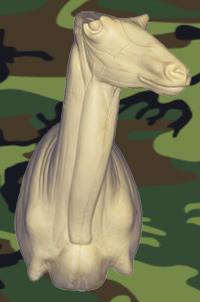CA020 Antelope Upright Hard Left Turn