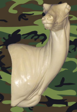 CA041 Antelope Wall Pedestal Hard Right