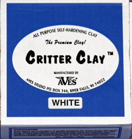 Critter Clay - White 5 lbs