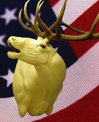ELK126 Bugling Elk - Right Turn