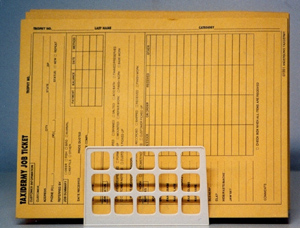 Job Ticket - 1 Dozen