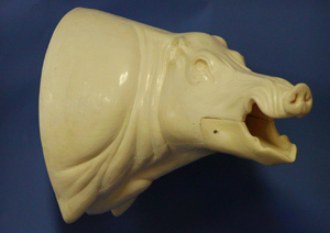 CWB12R Wild Boar - Open Mouth