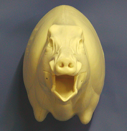 CWB05S Wild Boar - Open Mouth