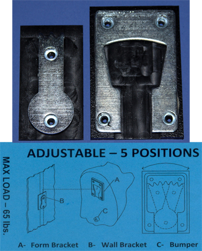 CH9400 Adjustable 5 Position Head Hanger System