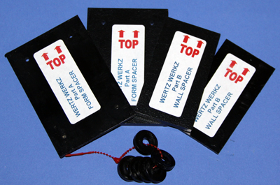 Spacer Kit for 5 Position Head Hanger System