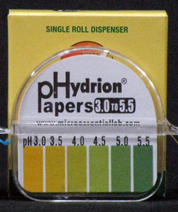 pH Paper 3.0-5.5 Range