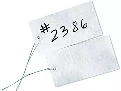 Waterproof Tyvek Prewired Tags 100 Pack TAG100