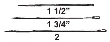 Glover's Needles 2" Pack of 12