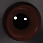 Dark Brown on Card 6 MM