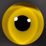 Yellow eyes on Card 11 MM