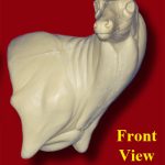 95-7022R Full Wall Pedestal Semi Sneak