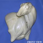 97-7124R Wall Pedestal Hard Turn Right