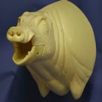 CEB21L Euro Boar- Open Mouth