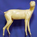 CKWCOY1 Coyote Standing- Right Turn - Ken Walker