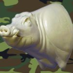 CWB04L CM Wild Boar - Closed Mouth