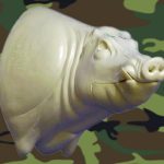 CWB04R CM Wild Boar - Closed Mouth