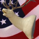 ELK132 Bugling Elk Pivot Pedestal