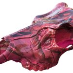 Pink Camo Dipped Skull - Large