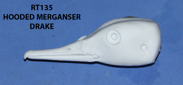 RT135 Hooded Merganser Drake