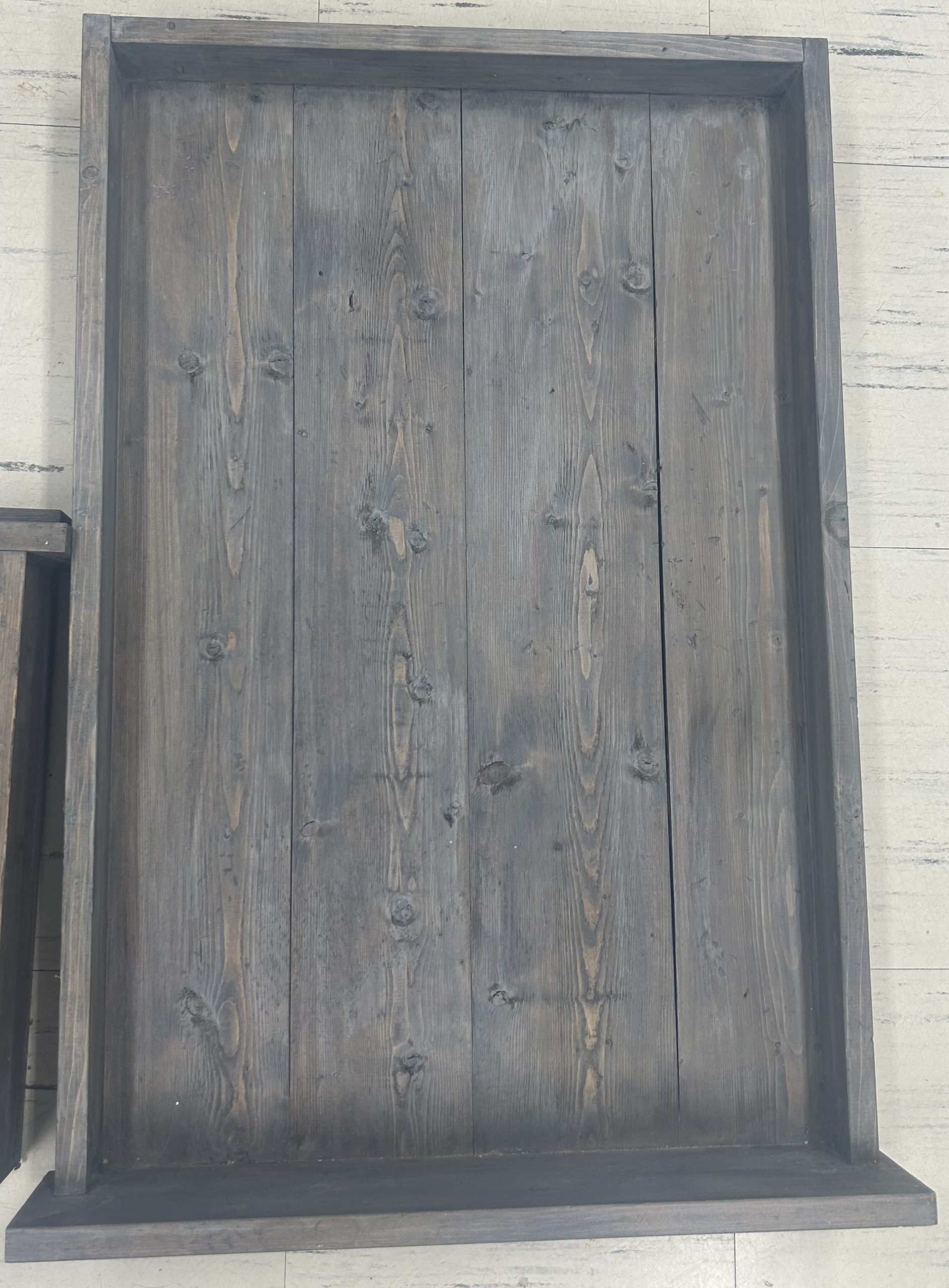 Barnwood Stained Large Shadow Box