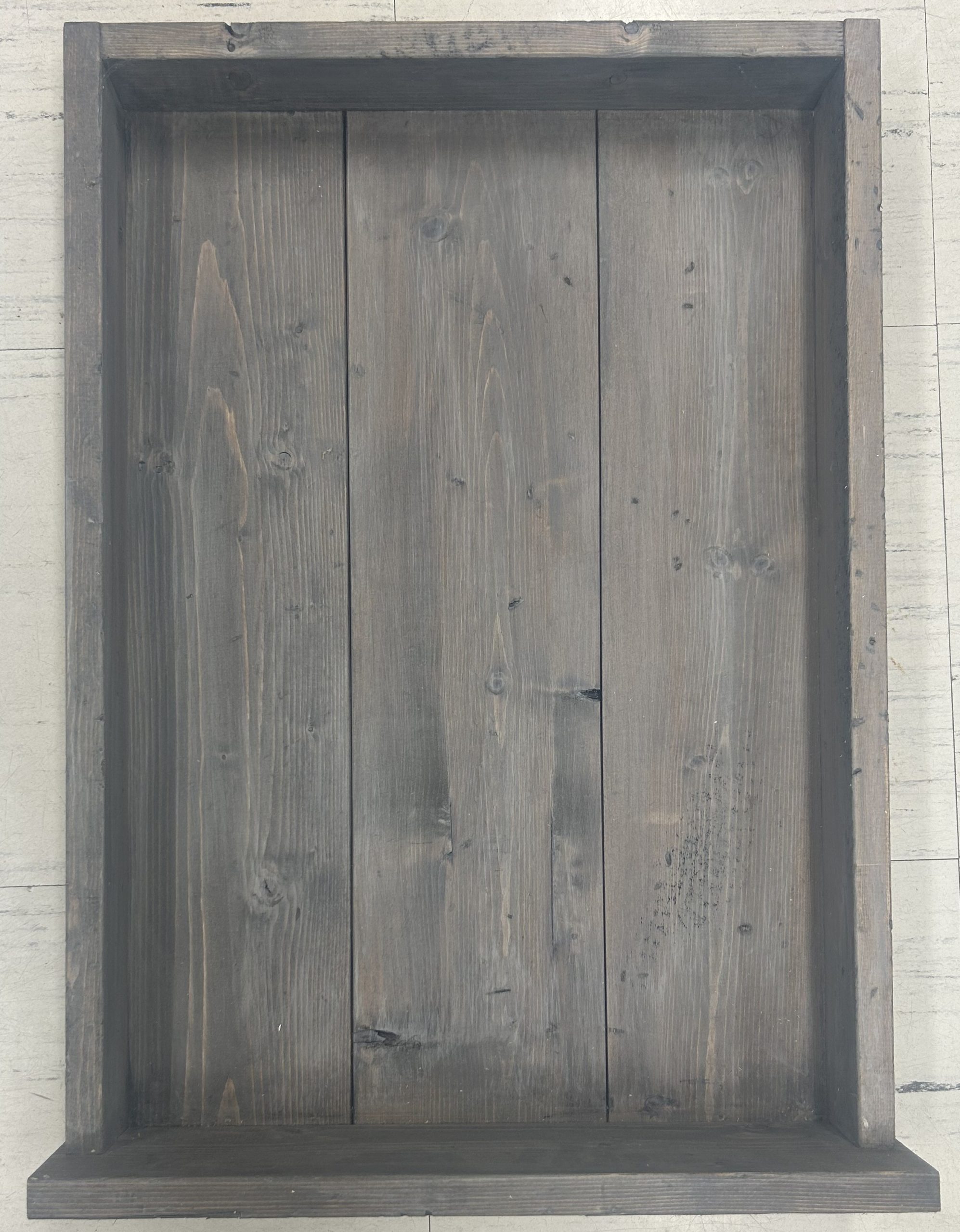 Barnwood Stained Medium Shadow Box