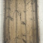 Brown Stained Large Shadow Box