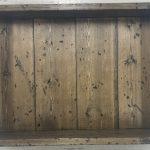 Brown Stained Small Shadow Box