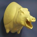 CWB12S Wild Boar - Open Mouth