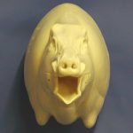 CWB02S Wild Boar - Open Mouth