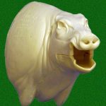 CEB26R Euro Boar - Open Mouth