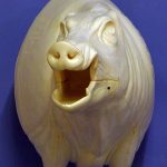 CEB28R Euro Boar - Open Mouth