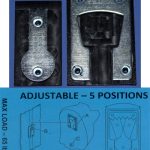 CH9400 Adjustable 5 Position Head Hanger System