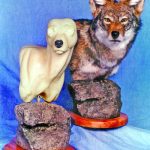 CYP88 Medium Coyote Pedestal -  Form Only
