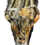 Fall Camo Dipped Skull - Large