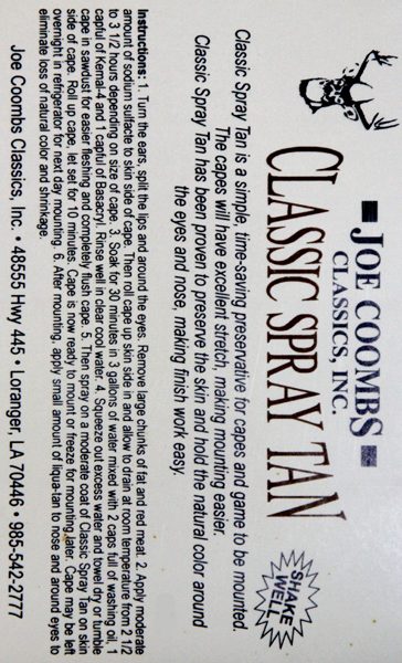 Classic Spray Tan Quart